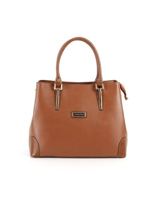 Tan - Clutch Bags / Handbags - Silver Polo