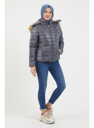 Anthracite - Puffer Jackets - MISSVALLE