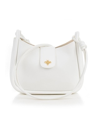 White - Satchel - Shoulder Bags - Lucky Bees