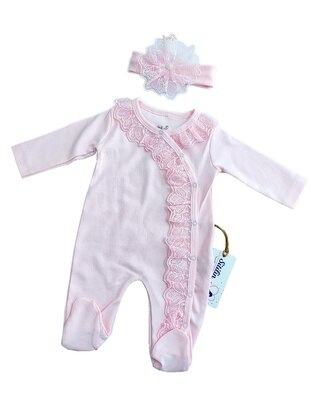 Pink - 100gr - Baby Sleepsuits - Sitilin
