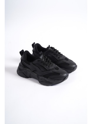 300gr - Black - Sports Shoes - Moda Değirmeni