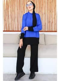 Saxe Blue - Knit Suits