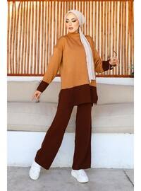 Milky Brown - Knit Suits