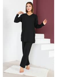 Black - Plus Size Pyjamas