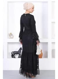 Black - Modest Evening Dress