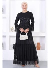 Black - Modest Evening Dress