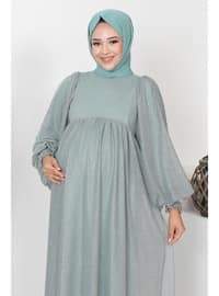 Mint Green - Maternity Evening Dress