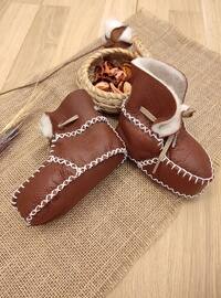 Brown - Kids Home Shoes