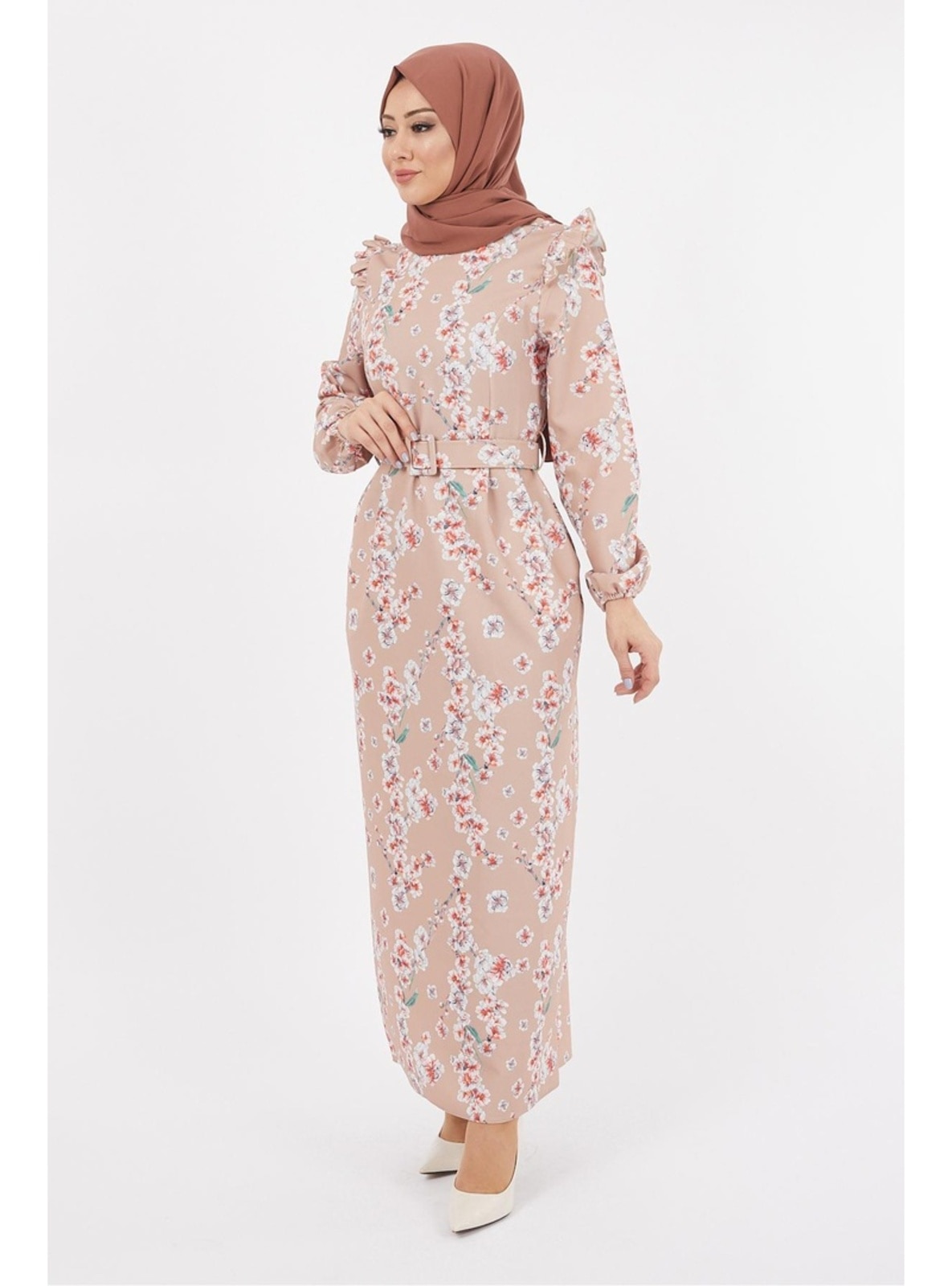 Mink Modest Dress