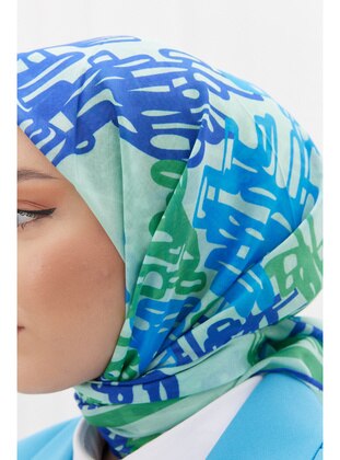 Turquoise - Scarf - Silk Home
