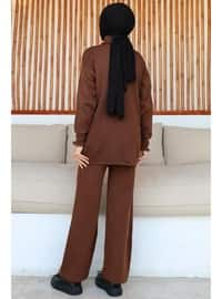 Brown - Knit Suits
