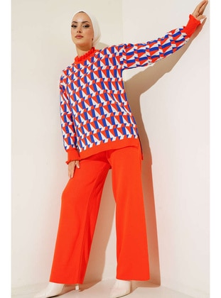 Orange - Knit Suits - Benguen