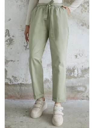 Green Almon - Pants - InStyle