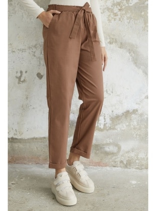Tan - Pants - InStyle