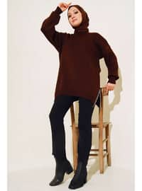 Brown - Knit Sweaters
