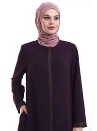 Purple - Abaya - Derin Store