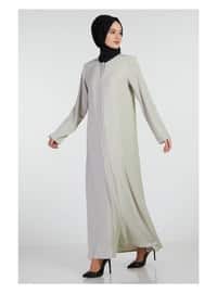 Grey - 500gr - Evening Abaya - online
