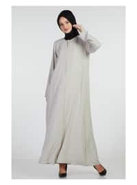 Grey - 500gr - Evening Abaya - online