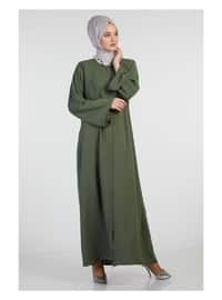 Khaki - 500gr - Evening Abaya - online