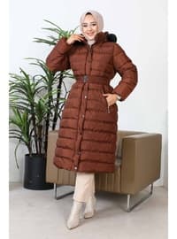 Brown - Unlined - Puffer Jackets
