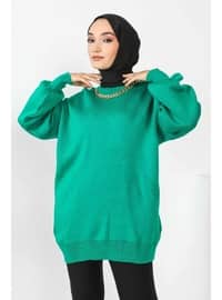 Green - Knit Tunics