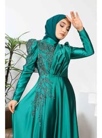Emerald - Fully Lined - Modest Evening Dress