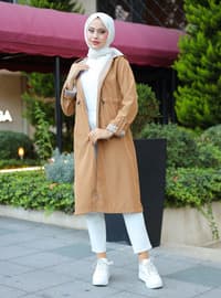 Camel - Unlined - Trench Coat