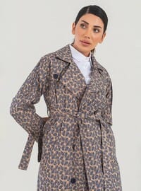 Patterned - Trench Coat