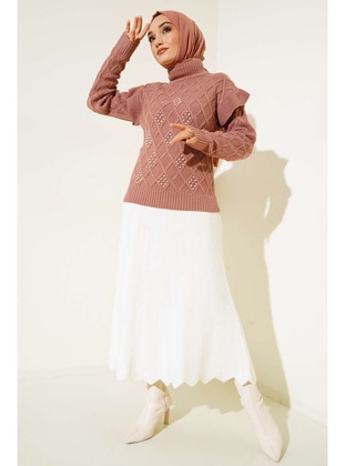 Dusty Rose - Knit Sweaters - Benguen