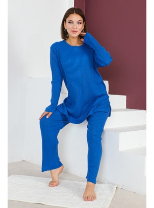Blue - Plus Size Pyjamas - Maymara