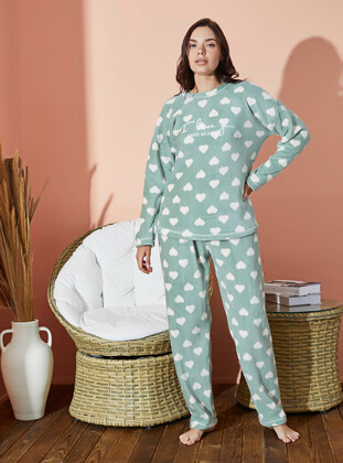 Light Green - Pyjama Set - Tampap