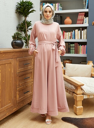 Powder Pink - Modest Dress - Neways