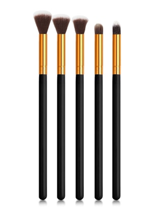 5 Piece Headlight Brush Set Long Handle Black