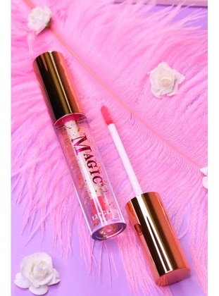 Magic Shimmer Light Pink Tinted Lip Moisturizer With Gold Color Cape
