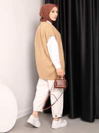 Camel - Knit Sweater