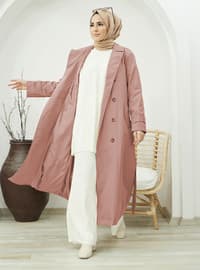 Powder Pink - Trench Coat