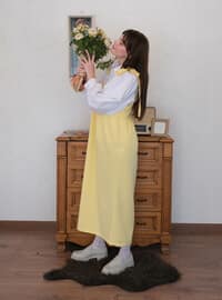 Yellow - Skirt Overalls
