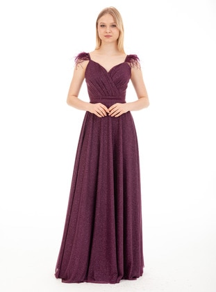 Fully Lined - Light purple - Evening Dresses - Meksila