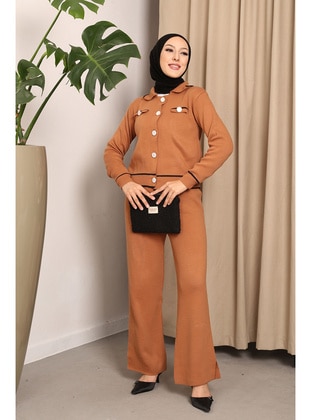 Camel - Knit Suits - İmaj Butik