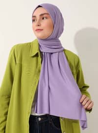 2-Pack Premium Jersey Shawl - Anthracite - Lilac