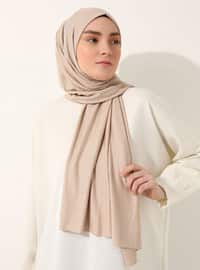 2-Pack Premium Jersey Shawl - Beige - Cashew