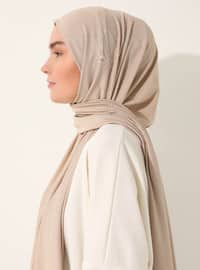 2-Pack Premium Jersey Shawl - Beige - Cashew