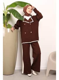 Brown - Knit Suits