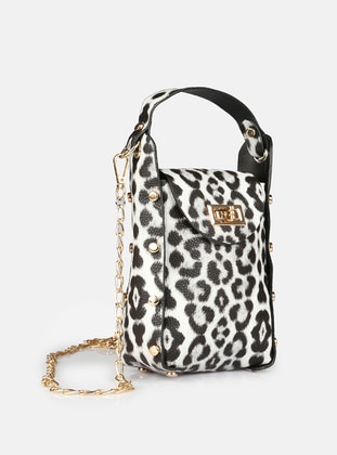 Leopard Patterned - Shoulder Bags - Stilgo