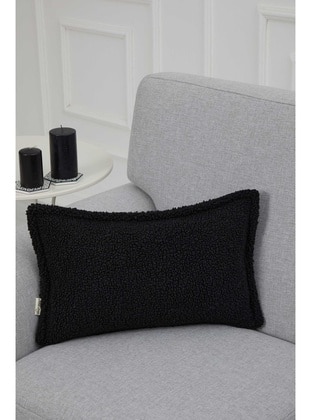 Black - Throw Pillow Covers - Aisha`s Design