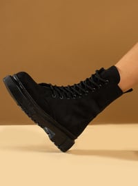 Black Suede - Boots