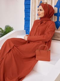 Brick Red - Abaya