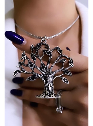 Silver color - Necklace - Liveyn Design
