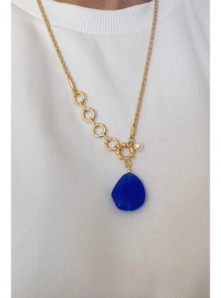 Blue - Necklace - Liveyn Design