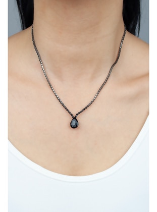 Black - Necklace - Liveyn Design